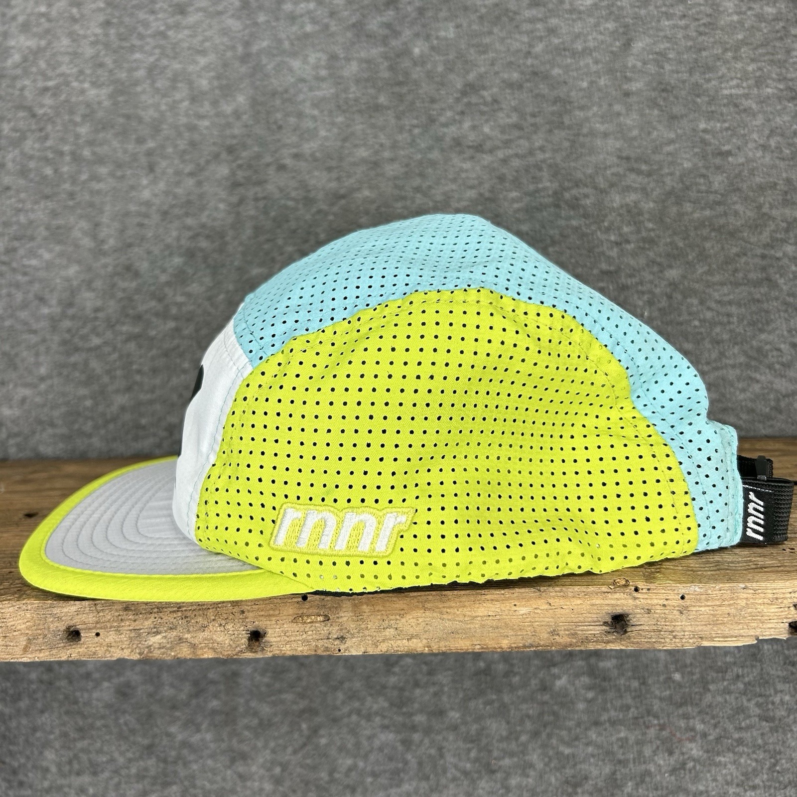 Rnnr Hat Cap Adult S Colorblock Distance 5-Panel Ventilated Unlazy Running Club — image 4 of 8